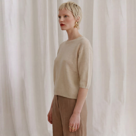 Eilin genser i 100 % cashmere fra Woodling