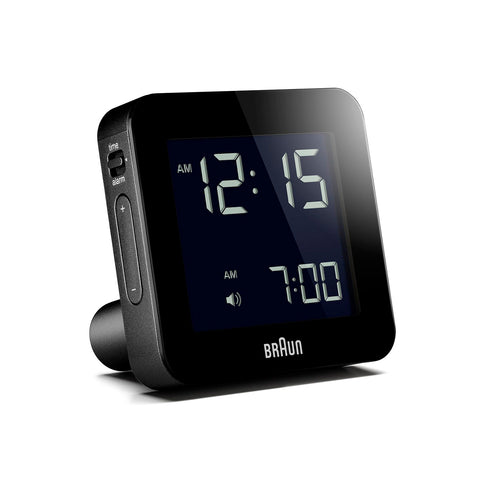Braun Digital Alarm Clock BC09B-DCF Black