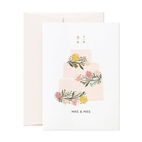 Card Nest - "Mrs & Mrs" Kort - Norway Designs
