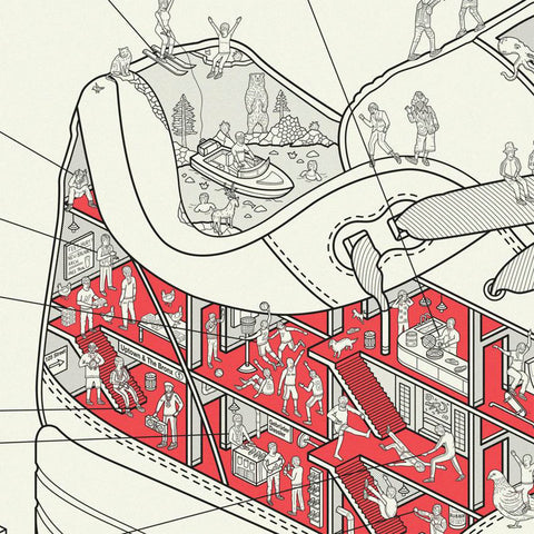 Dorothy - Inside Information: Sneakerheads Plakat 50x70cm - Norway Designs