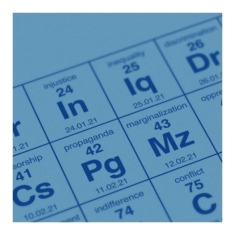 Dorothy - Periodic Table Of Social Issues 60x80cm - Norway Designs