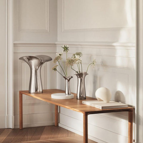 Georg Jensen - Bloom Botanica Vase 15cm Stål - Norway Designs