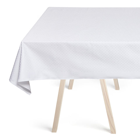 Georg Jensen Damask Snowflake Tablecloth 140x240cm White