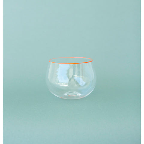 Klart Glass Farris Drikkeglass Orange  - Norway Designs 