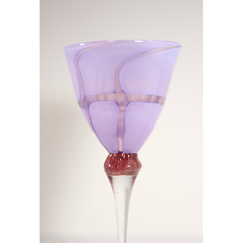 Irene Harvik Wineglass Cross Purple/Burgundy