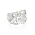 Kaja Gjedebo Glimmer Lyng Ring Sølv 3 Diamanter - Norway Designs 