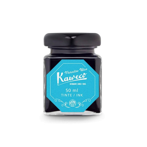 Kaweco - Ink Bottle 50ml Paradise Blue - Norway Designs
