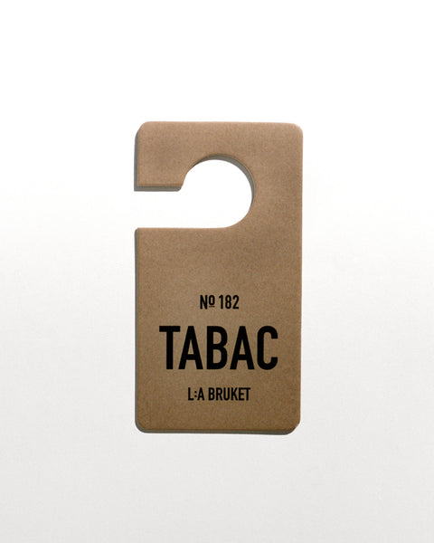 L:A Bruket - Fragrance Tag Tabac no.182 - Norway Designs