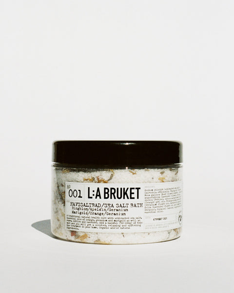L:A Bruket - Salt Bath No001  Marigold/Appelsin/Geranium - Norway Designs