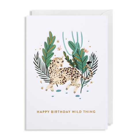Lagom Design "Happy Birthday Wild Thing" Kort - Norway Designs