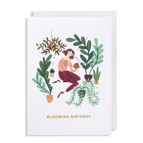 Lagom Design "Blooming Birthday" Kort - Norway Designs