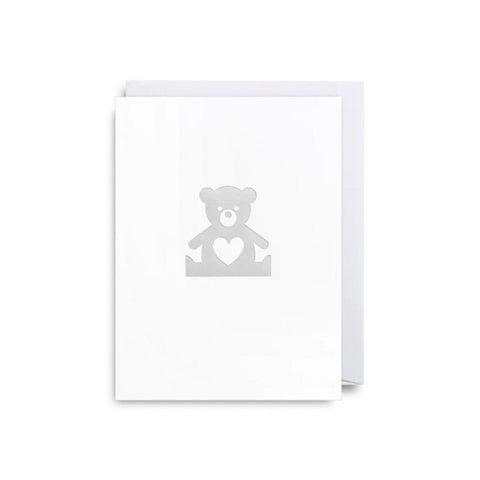 Lagom Design - Bear Love Heart Minikort - Norway Designs