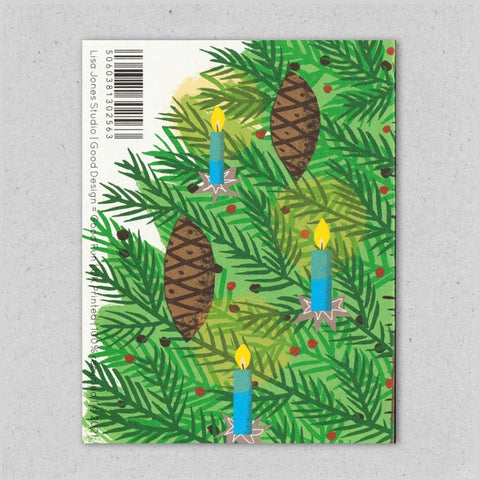 Lisa Jones Studio - Branch Breaker Julekort - Norway Designs