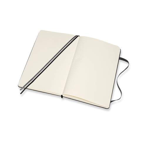 Classic Hardcover Notebook Blank L Black