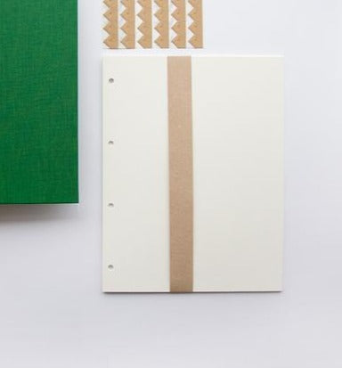 Bookbinders - Fotokartong Krem 10stk - Norway Designs