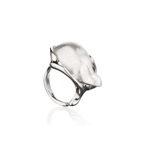 Vido Jewels - Pearl Ring Sølv - Norway Designs