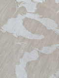 Plesner Patterns Marble Duk 150x250 Hvit/Ubleket - Norway Designs 