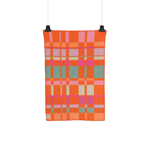 Røros Tweed City Babypledd Oransje - Norway Designs 