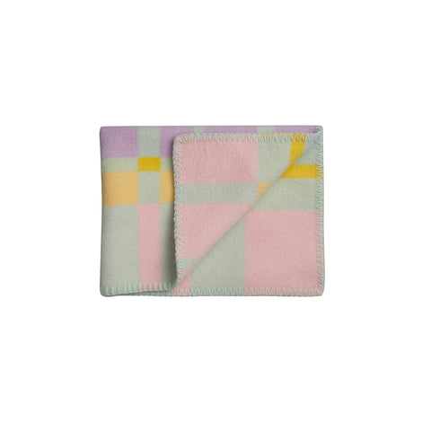 Røros Tweed City Babypledd Pastell - Norway Designs 