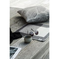 Røros Tweed - Flette Pute Grå - Norway Designs