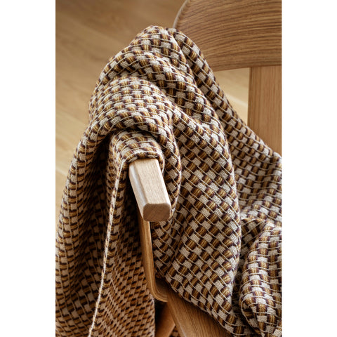 Røros Tweed - Isak Pledd Chestnut - Norway Designs
