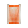 Røros Tweed Kvam Pledd Orange Throw - Norway Designs 