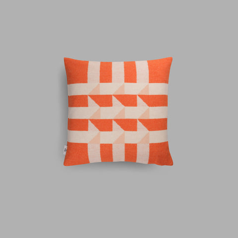 Røros Tweed - Kvam Pute Oransje - Norway Designs