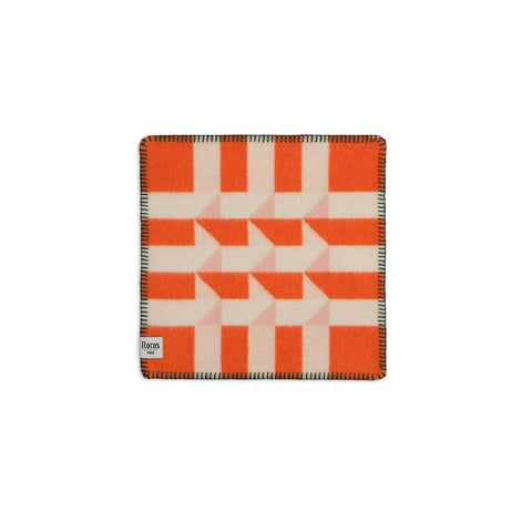 Røros Tweed - Kvam Sitteunderlag Oransje - Norway Designs