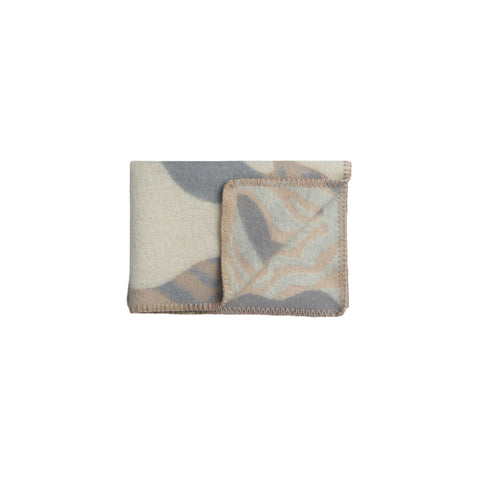 Fulg Og Fisk Babypledd Grå/ Beige fra Røros Tweed