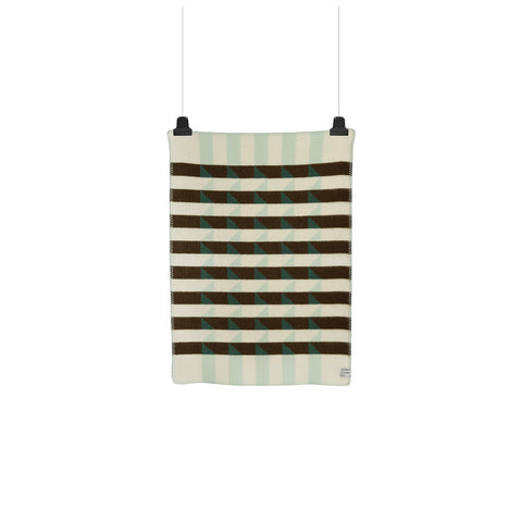 Røros Tweed - Babypledd Kvam Grønn - Norway Designs