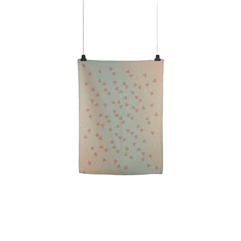 Røros Tweed - Melvin Mini Barnepledd Lys Blå - Norway Designs