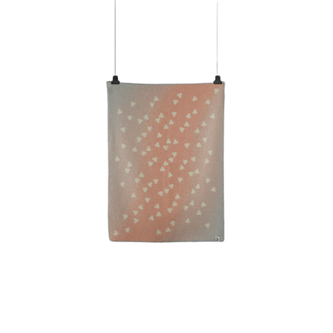 Røros Tweed - Melvin Halvpledd Lys Blå - Norway Designs