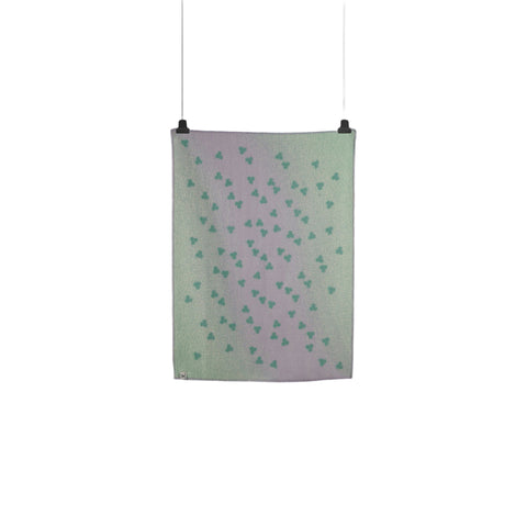 Røros Tweed - Melvin Mini Barnepledd Turkis - Norway Designs