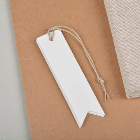 Stefan papir - Merkelapper vimpel hvit - Norway designs