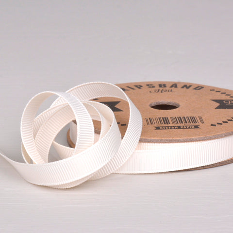 Stefan Papir - Ripsbånd 10mm × 10m Hvit - Norway Designs