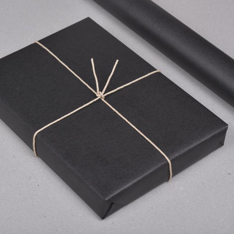 Stefan Papir Gavepapir 57cm x 5 M Sort - Norway Designs 