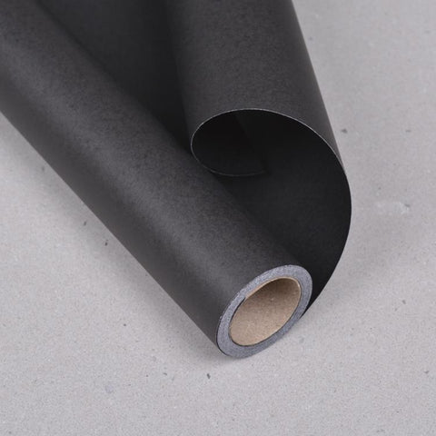 Stefan Papir Gavepapir 57cm x 5 M Sort - Norway Designs 