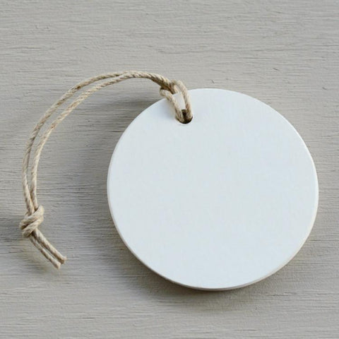 Stefan Papir Merkelapper Rund Hvit - Norway Designs