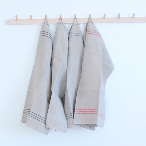 Växbo Linen Sara Kitchen towel 50x70cm White/Unbleached