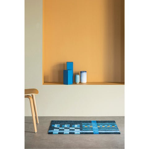 Heymat Loom Blue Doormat 60x85cm