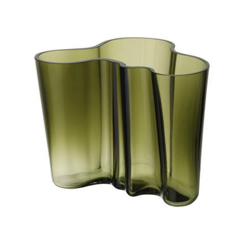 Iittala - Aalto Vase 160mm Mosegrønn - Norway Designs