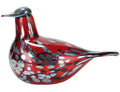 Iittala Glass Skulpturer Birds by Toikka Rødsnipe 21x13cm - Norway Designs