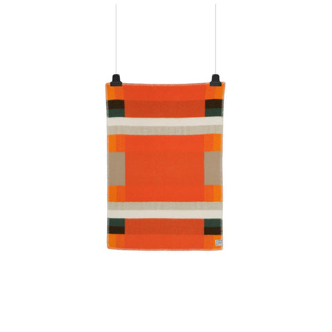 Røros Tweed - Mikkel Babypledd Orange - Norway Designs