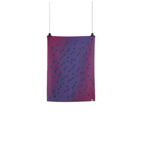 Røros Tweed - Melvin halvpledd Lilla - Norway Designs