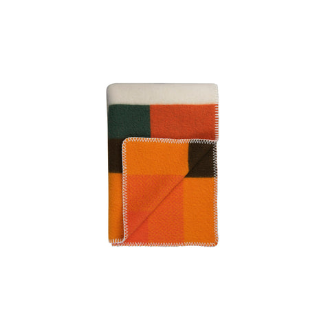 Røros Tweed - Mikkel Pledd Orange - Norway Designs