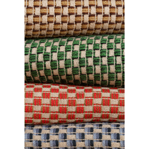 Røros Tweed - Isak Pledd Green Chestnut - Norway Designs