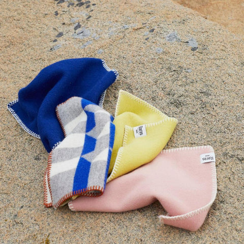 Røros Tweed - Kvam Sitteunderlag Blå - Norway Designs