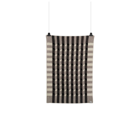 Røros Tweed - Kvam Mini Barnepledd Grå - Norway Designs