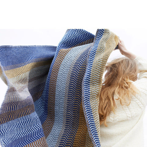 Røros Tweed - Fri Mini Barnepledd November - Norway Designs