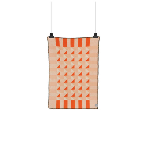 Røros Tweed - Kvam Babypledd Oransje - Norway Designs